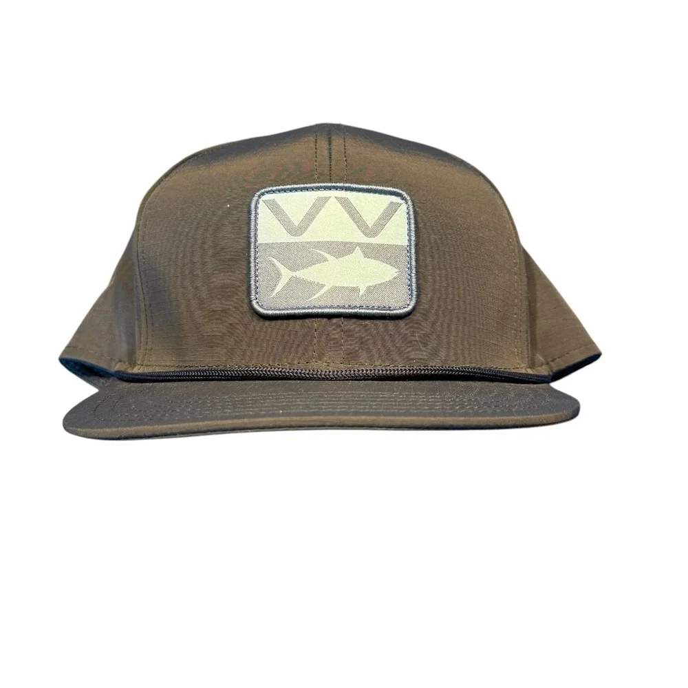 Vineyard Vines Youth Hat Navy Blue Snapback‎ with VV Fish Logo
